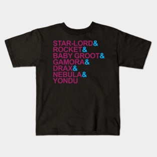 Character List Kids T-Shirt